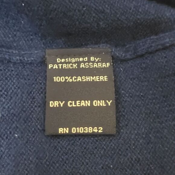 Linea Rosso men's cashmere vneck sweater size xl - Picture 6 of 9